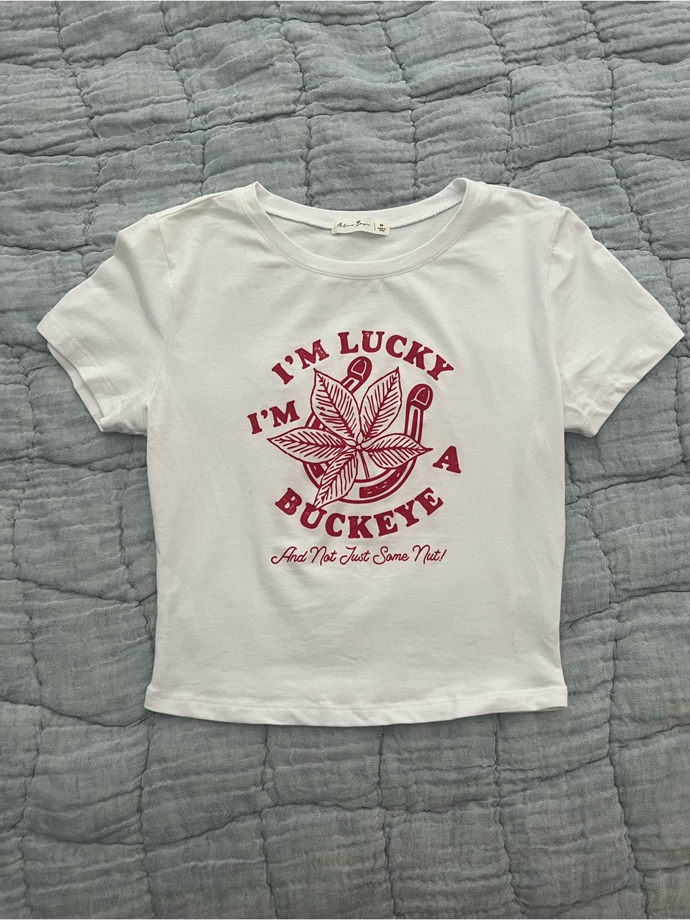 Ohio State Buckeyes Gameday Crop Top